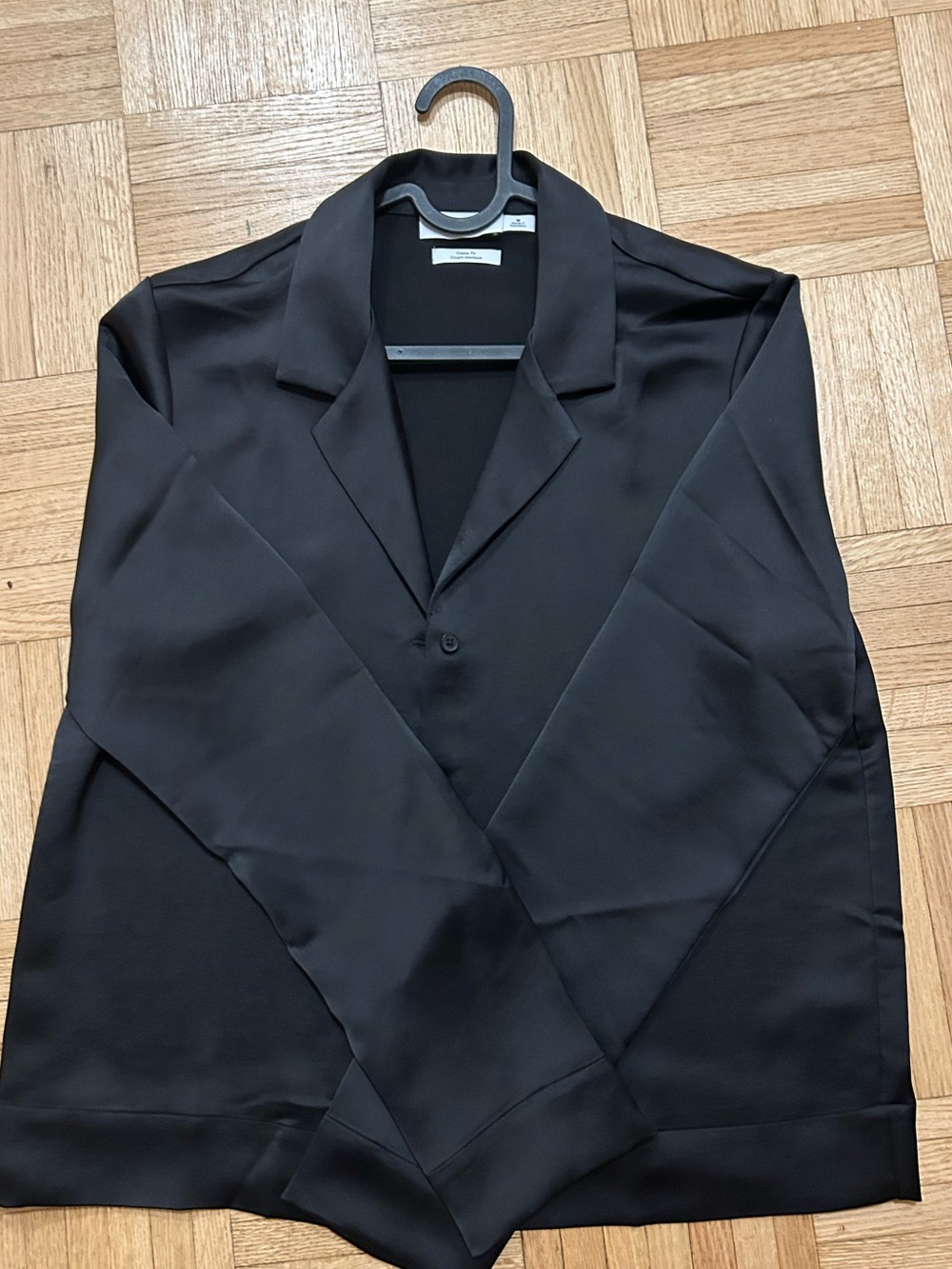 Calvin Klein Black Sleek Everyday button down